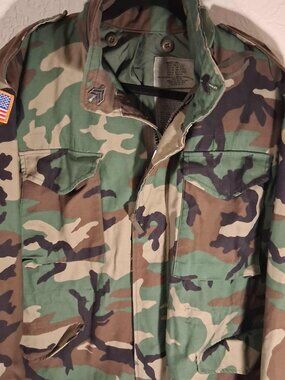 CAMOUFLAGE COLD WEATHER FIELD JACKET